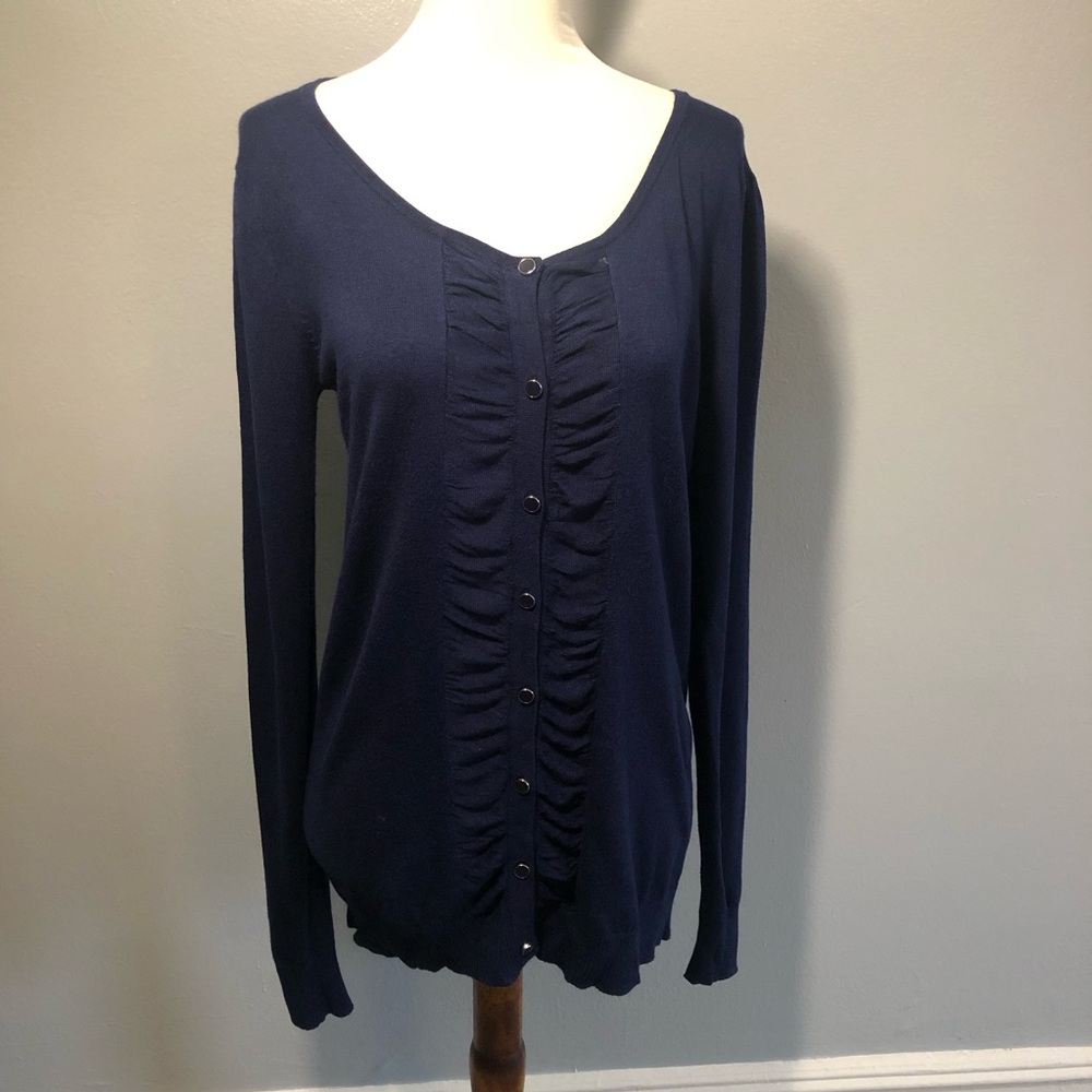 Gallery Navy Cardigan